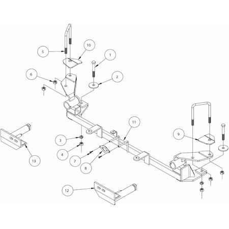 Roadmaster EZ LOCK MTG BRKT 524448-4